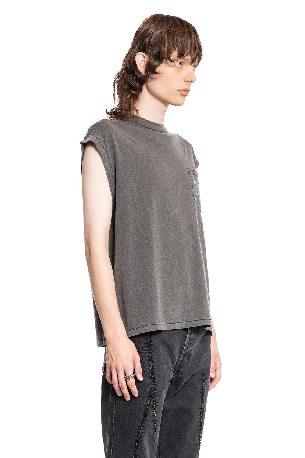 Antonioli GALLERY DEPT. MAN BLACK T-SHIRTS & TANK TOPS