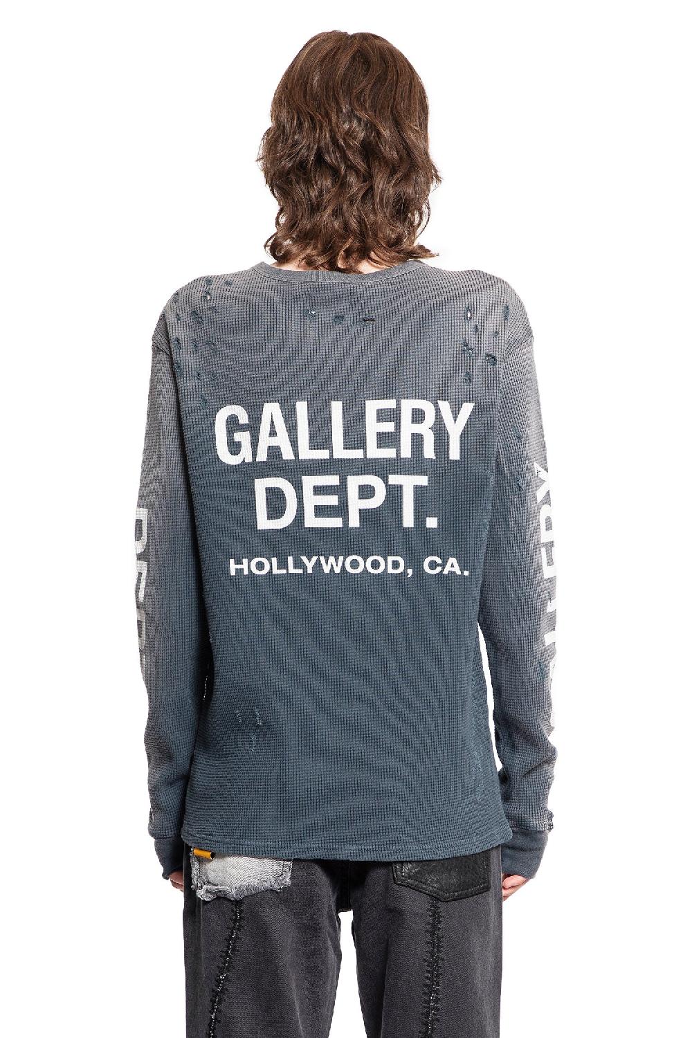 Antonioli GALLERY DEPT. MAN BLACK T-SHIRTS & TANK TOPS