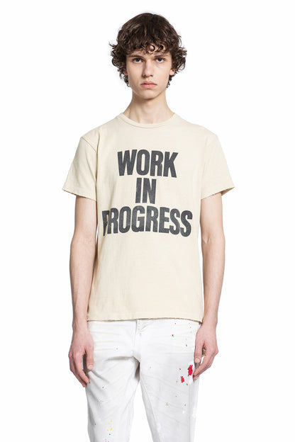Antonioli GALLERY DEPT. MAN OFF-WHITE T-SHIRTS & TANK TOPS