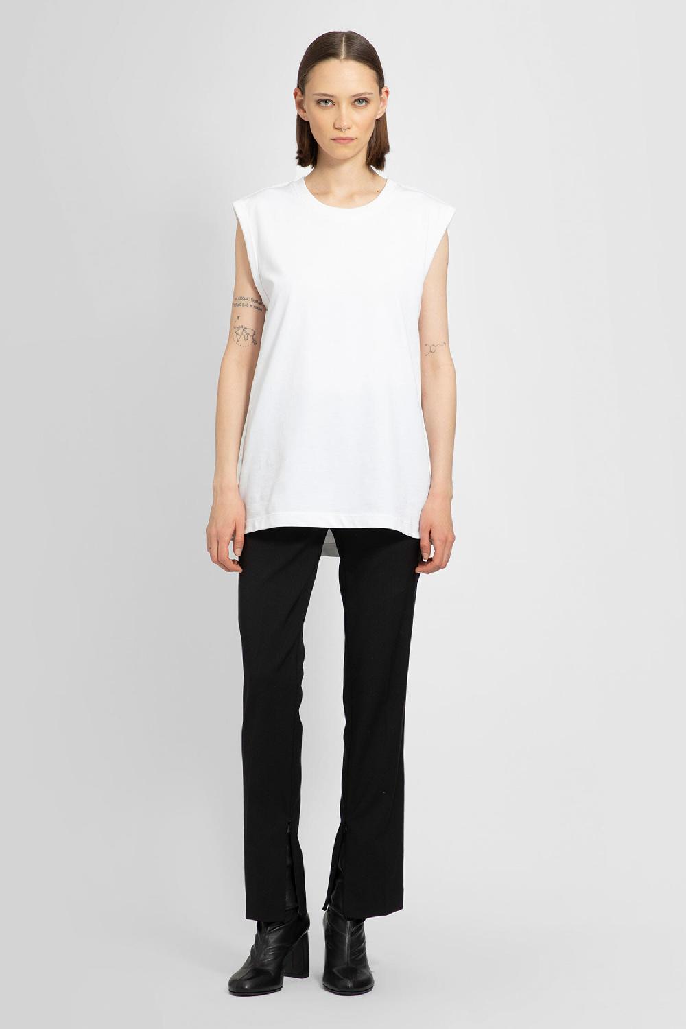 Antonioli HELMUT LANG WOMAN WHITE T-SHIRTS & TANK TOPS