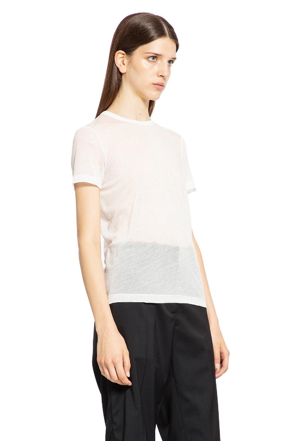 Antonioli HELMUT LANG WOMAN WHITE T-SHIRTS & TANK TOPS
