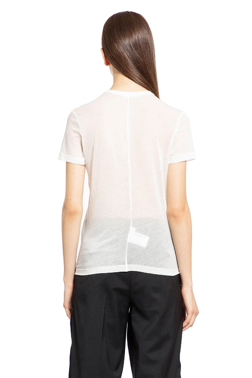 Antonioli HELMUT LANG WOMAN WHITE T-SHIRTS & TANK TOPS