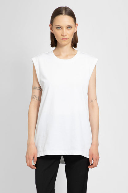 Antonioli HELMUT LANG WOMAN WHITE T-SHIRTS & TANK TOPS