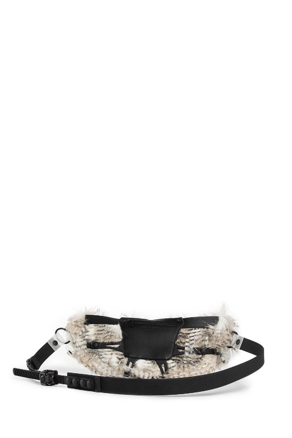 Antonioli INNERRAUM UNISEX BLACK&WHITE CROSSBODY BAGS