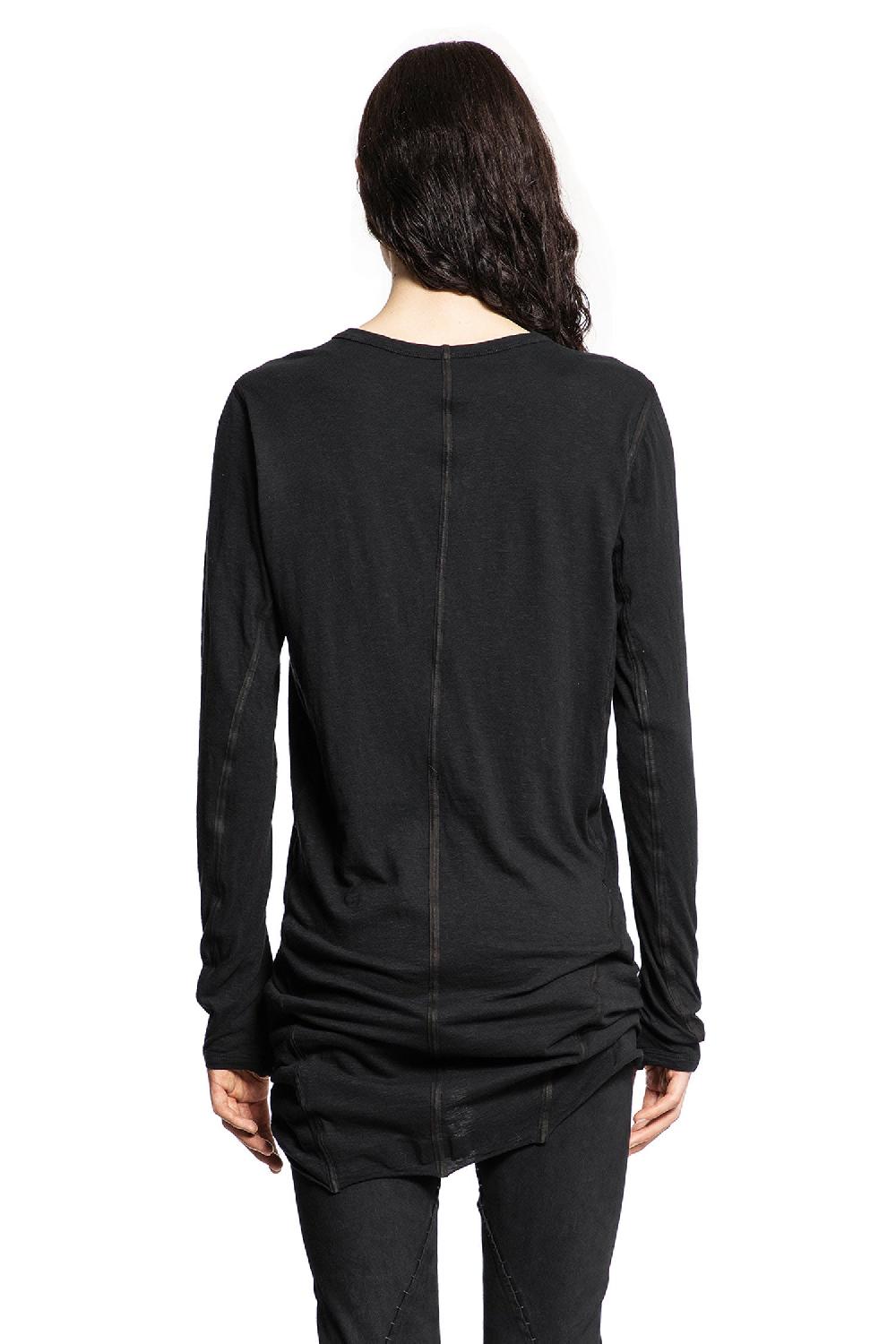 Antonioli ISAAC SELLAM MAN BLACK T-SHIRTS & TANK TOPS