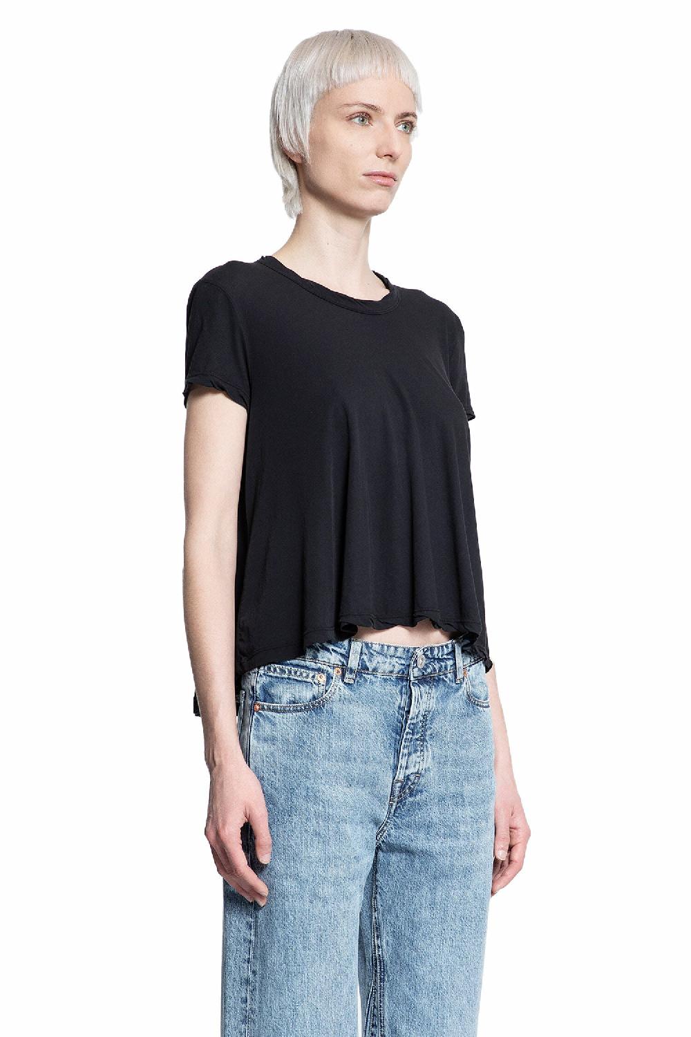 Antonioli JAMES PERSE WOMAN BLACK T-SHIRTS & TANK TOPS
