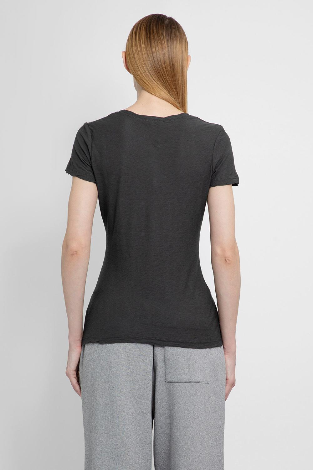 Antonioli JAMES PERSE WOMAN GREY T-SHIRTS & TANK TOPS