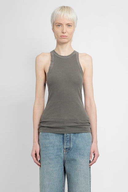 Antonioli JAMES PERSE WOMAN GREY T-SHIRTS & TANK TOPS