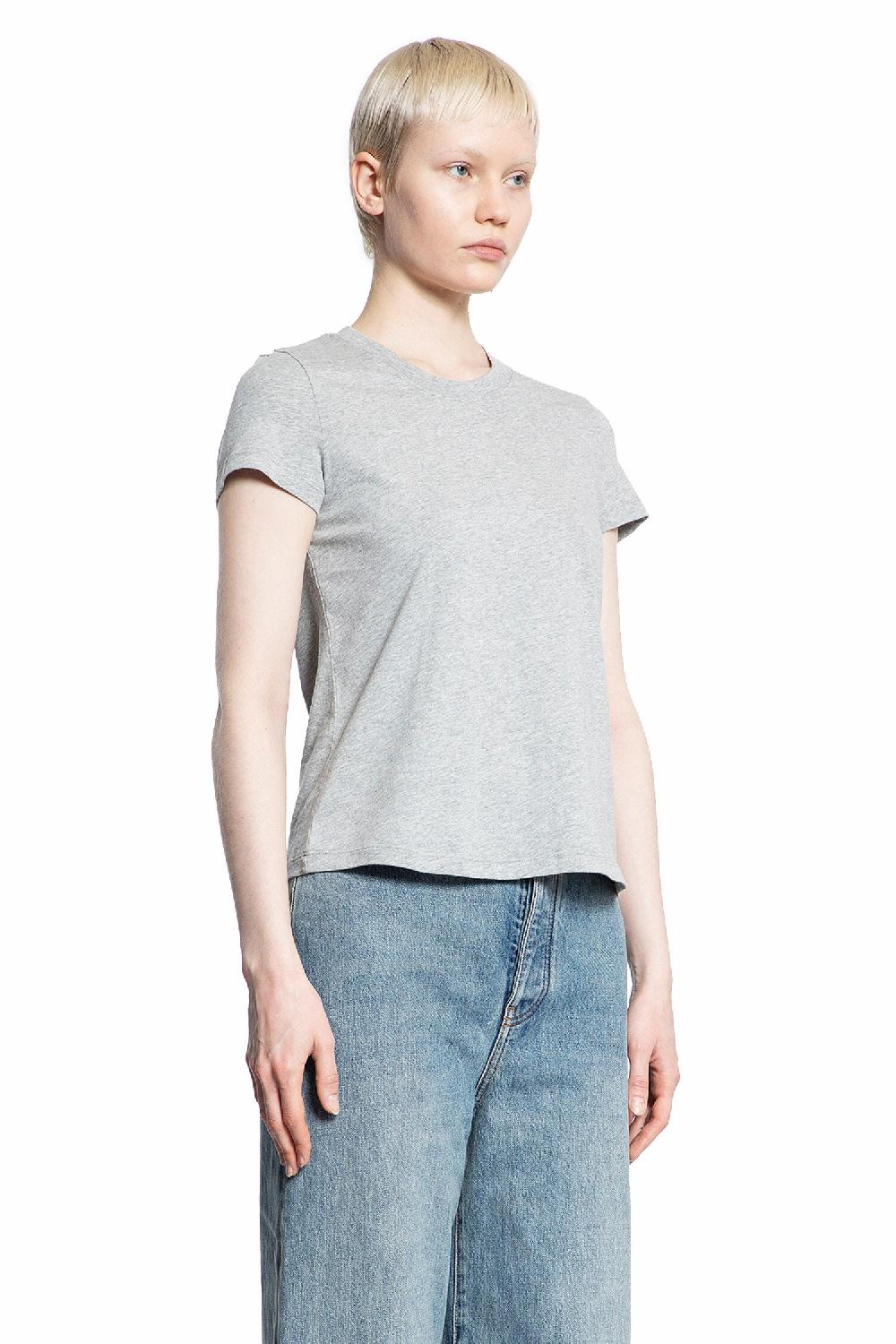 Antonioli JAMES PERSE WOMAN GREY T-SHIRTS & TANK TOPS