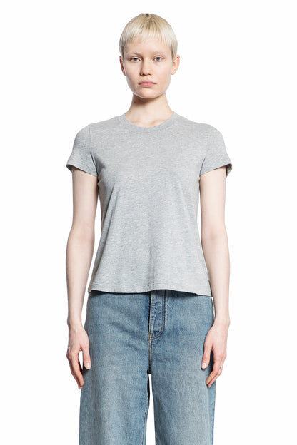 Antonioli JAMES PERSE WOMAN GREY T-SHIRTS & TANK TOPS