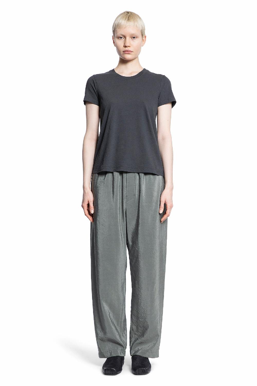 Antonioli JAMES PERSE WOMAN GREY T-SHIRTS & TANK TOPS
