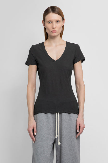 Antonioli JAMES PERSE WOMAN GREY T-SHIRTS & TANK TOPS
