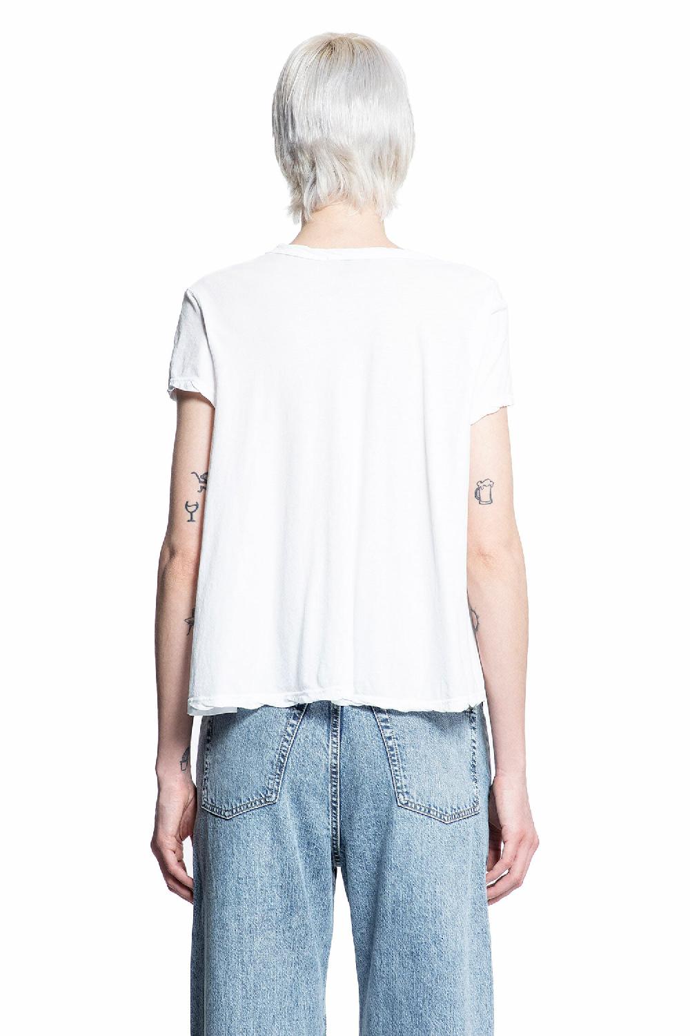 Antonioli JAMES PERSE WOMAN WHITE T-SHIRTS & TANK TOPS