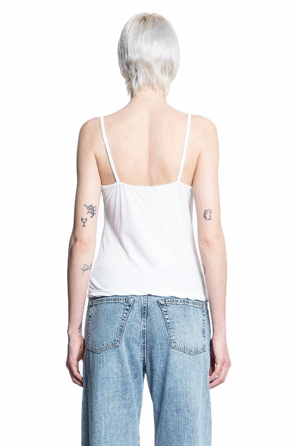 Antonioli JAMES PERSE WOMAN WHITE T-SHIRTS & TANK TOPS