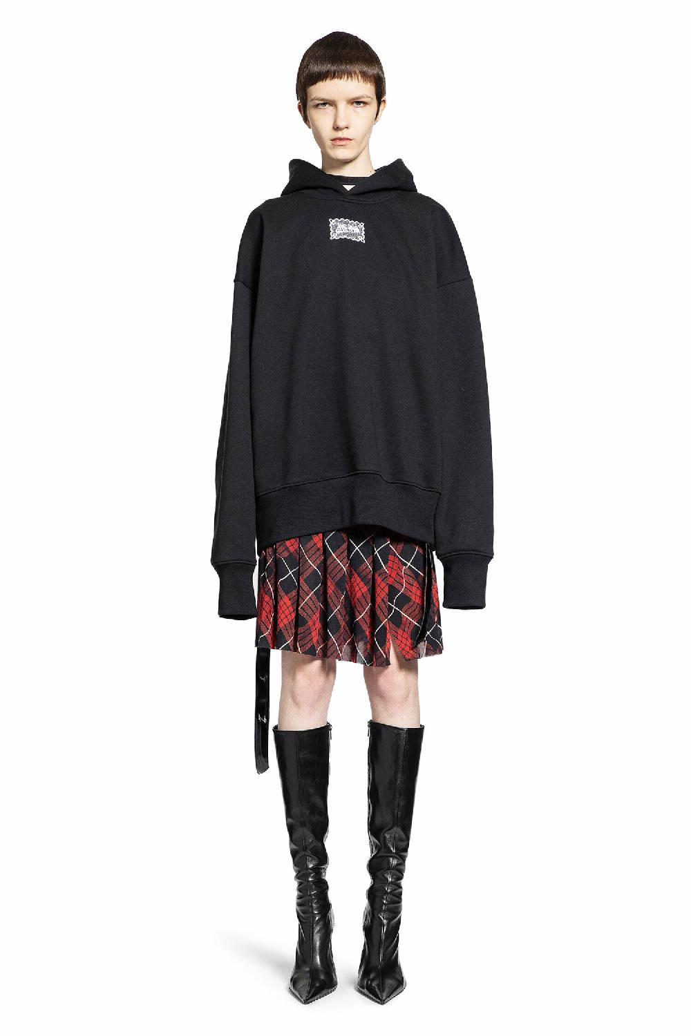 Antonioli JEAN PAUL GAULTIER WOMAN BLACK SWEATSHIRTS