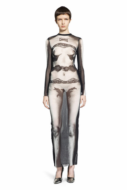 Antonioli JEAN PAUL GAULTIER WOMAN BLACK&WHITE DRESSES