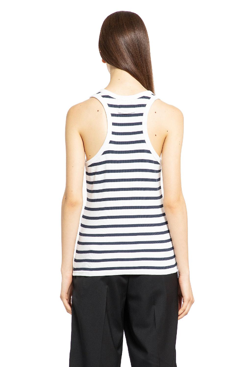 Antonioli JEAN PAUL GAULTIER WOMAN BLACK&WHITE T-SHIRTS & TANK TOPS