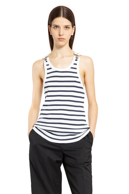 Antonioli JEAN PAUL GAULTIER WOMAN BLACK&WHITE T-SHIRTS & TANK TOPS