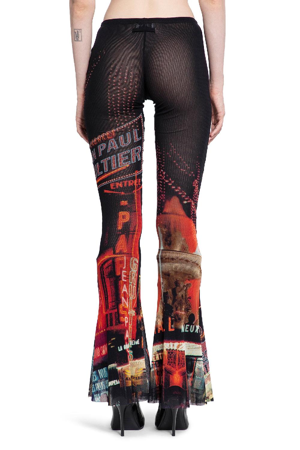 Antonioli JEAN PAUL GAULTIER WOMAN MULTICOLOR TROUSERS
