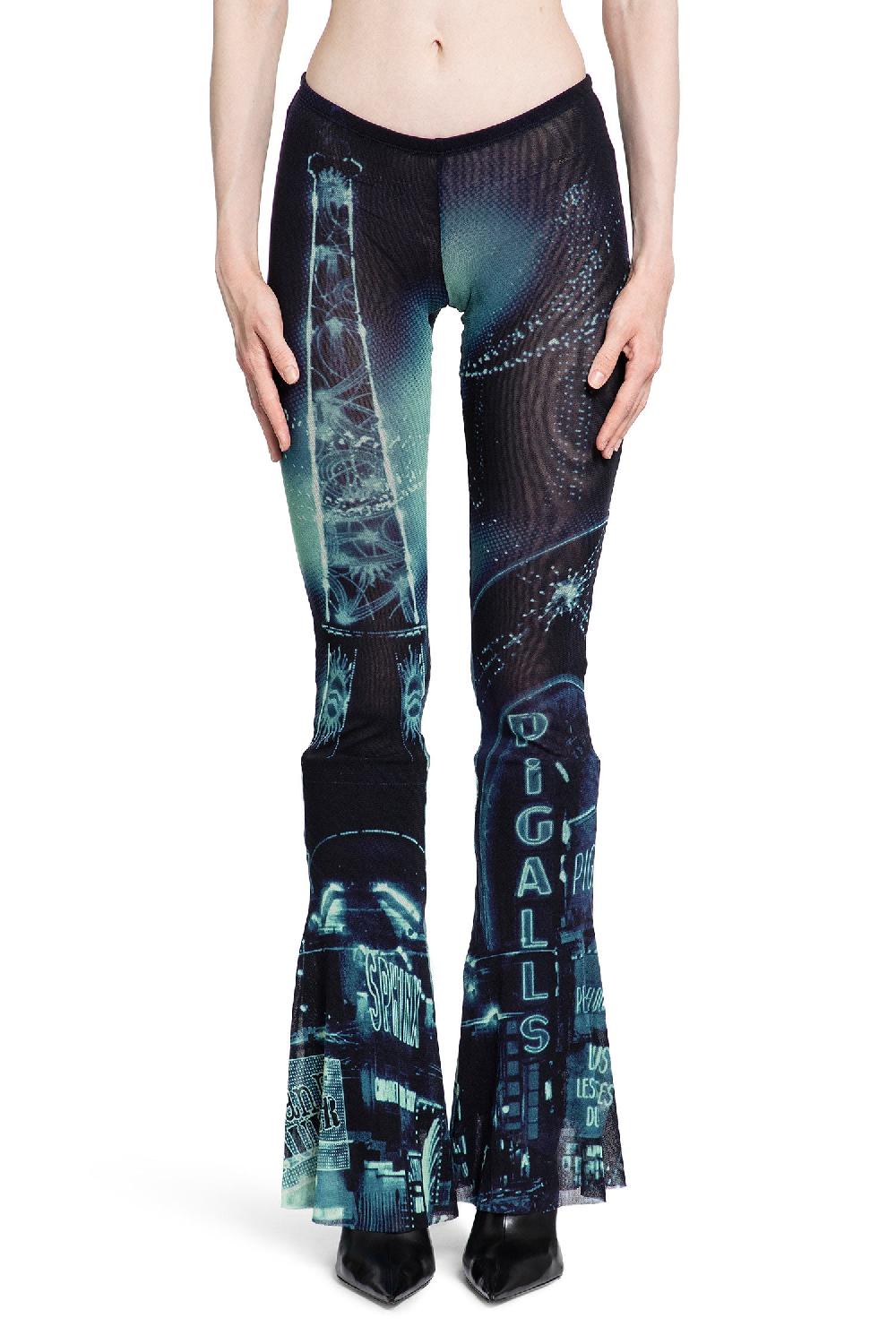 Antonioli JEAN PAUL GAULTIER WOMAN MULTICOLOR TROUSERS