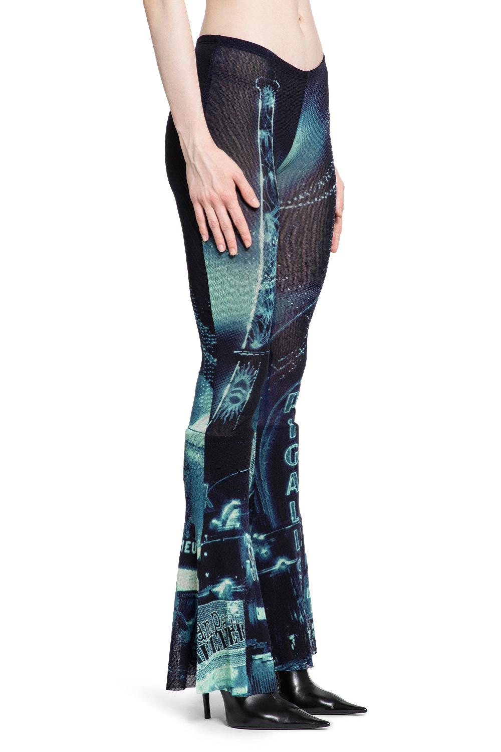 Antonioli JEAN PAUL GAULTIER WOMAN MULTICOLOR TROUSERS