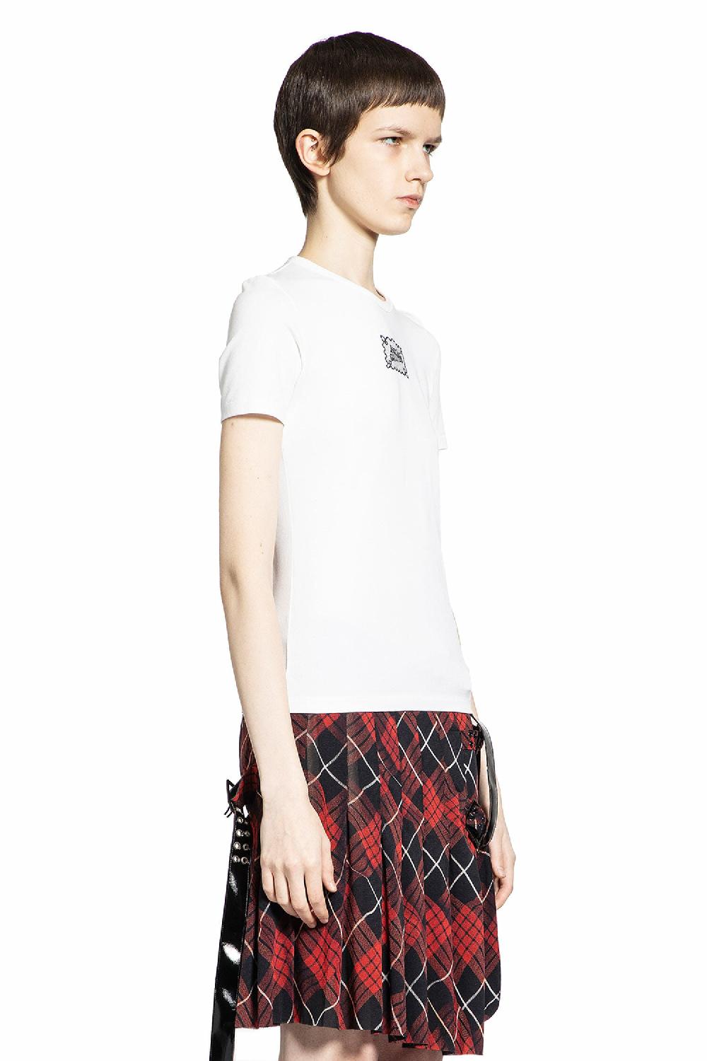 Antonioli JEAN PAUL GAULTIER WOMAN WHITE T-SHIRTS & TANK TOPS