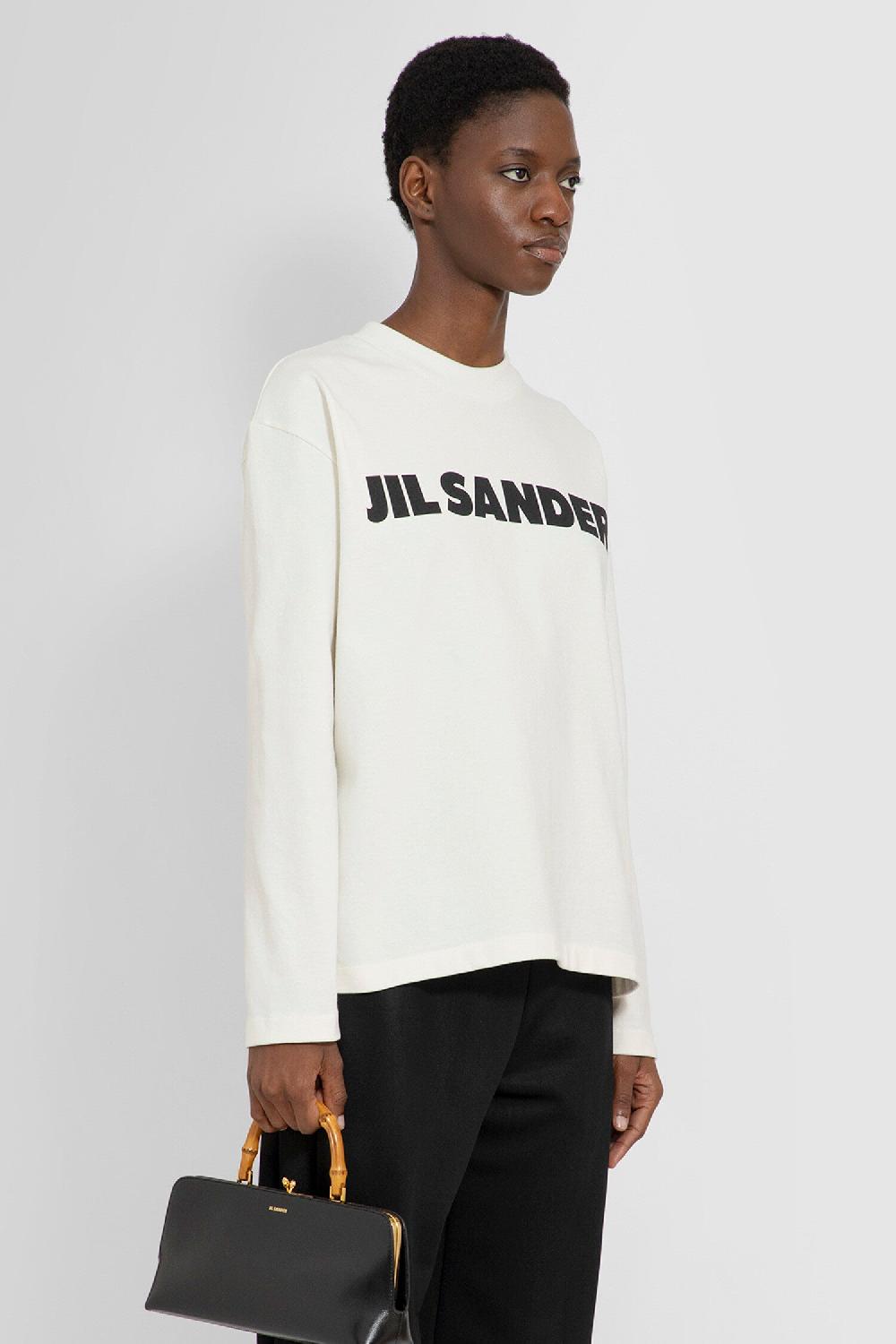 Antonioli JIL SANDER WOMAN WHITE T-SHIRTS & TANK TOPS