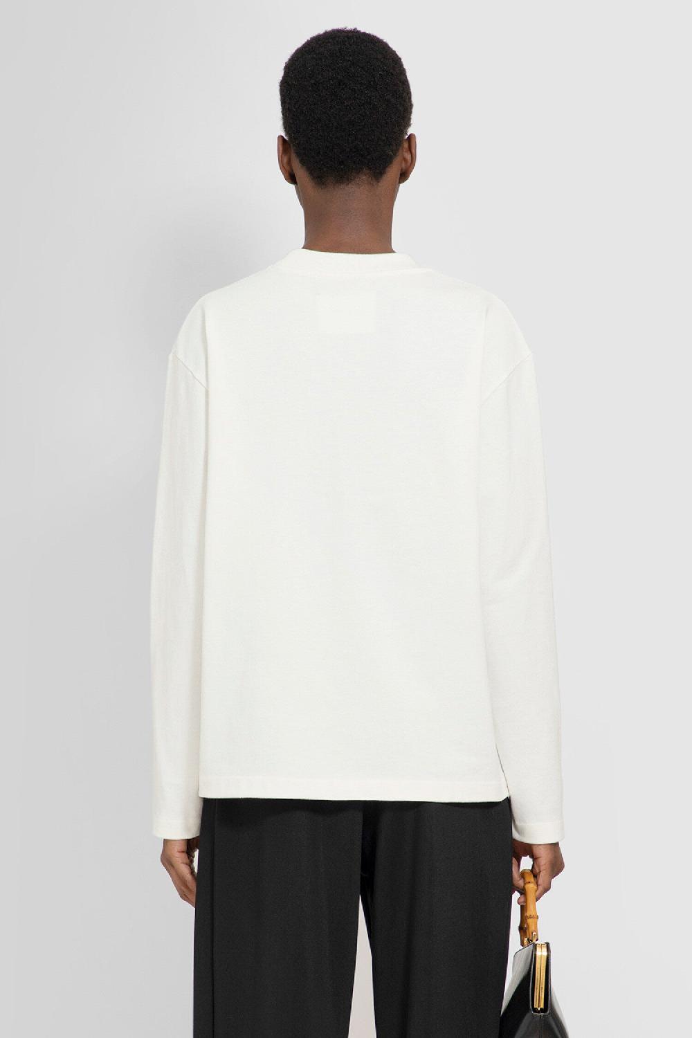 Antonioli JIL SANDER WOMAN WHITE T-SHIRTS & TANK TOPS