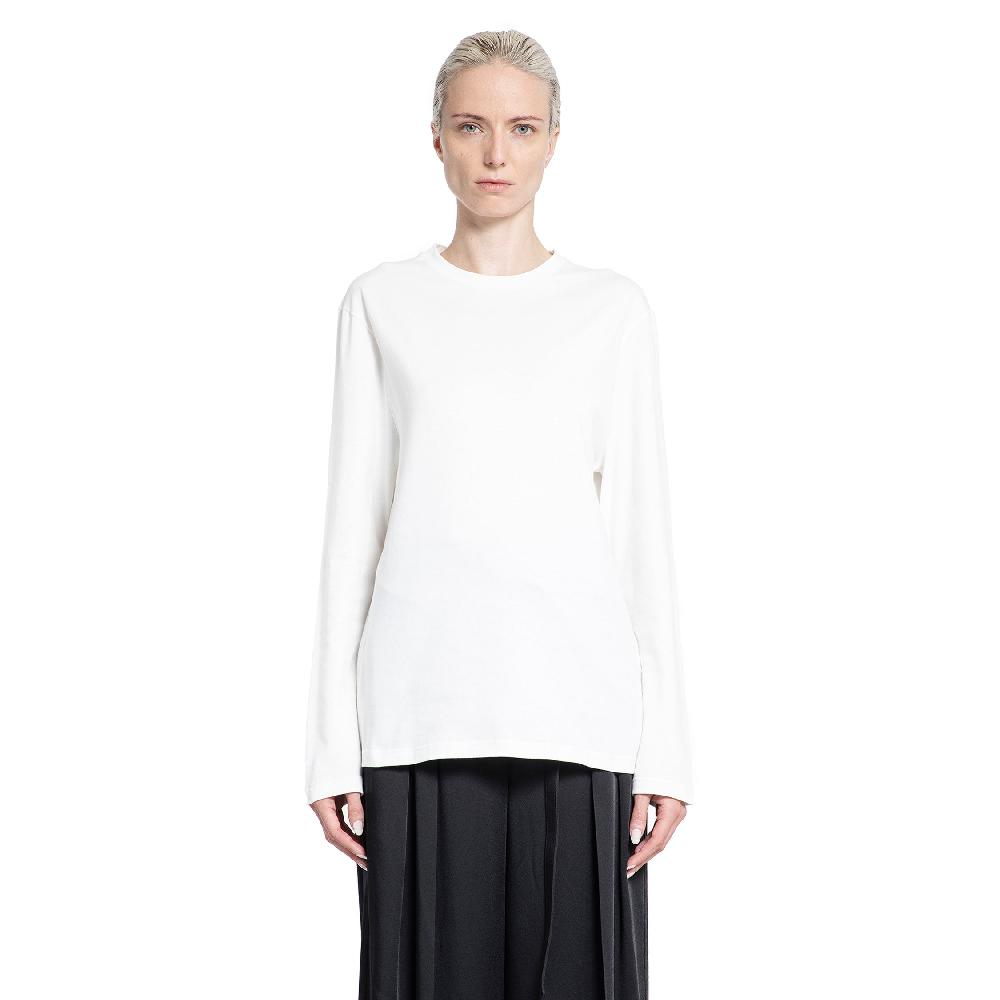 Antonioli JIL SANDER WOMAN WHITE T-SHIRTS & TANK TOPS