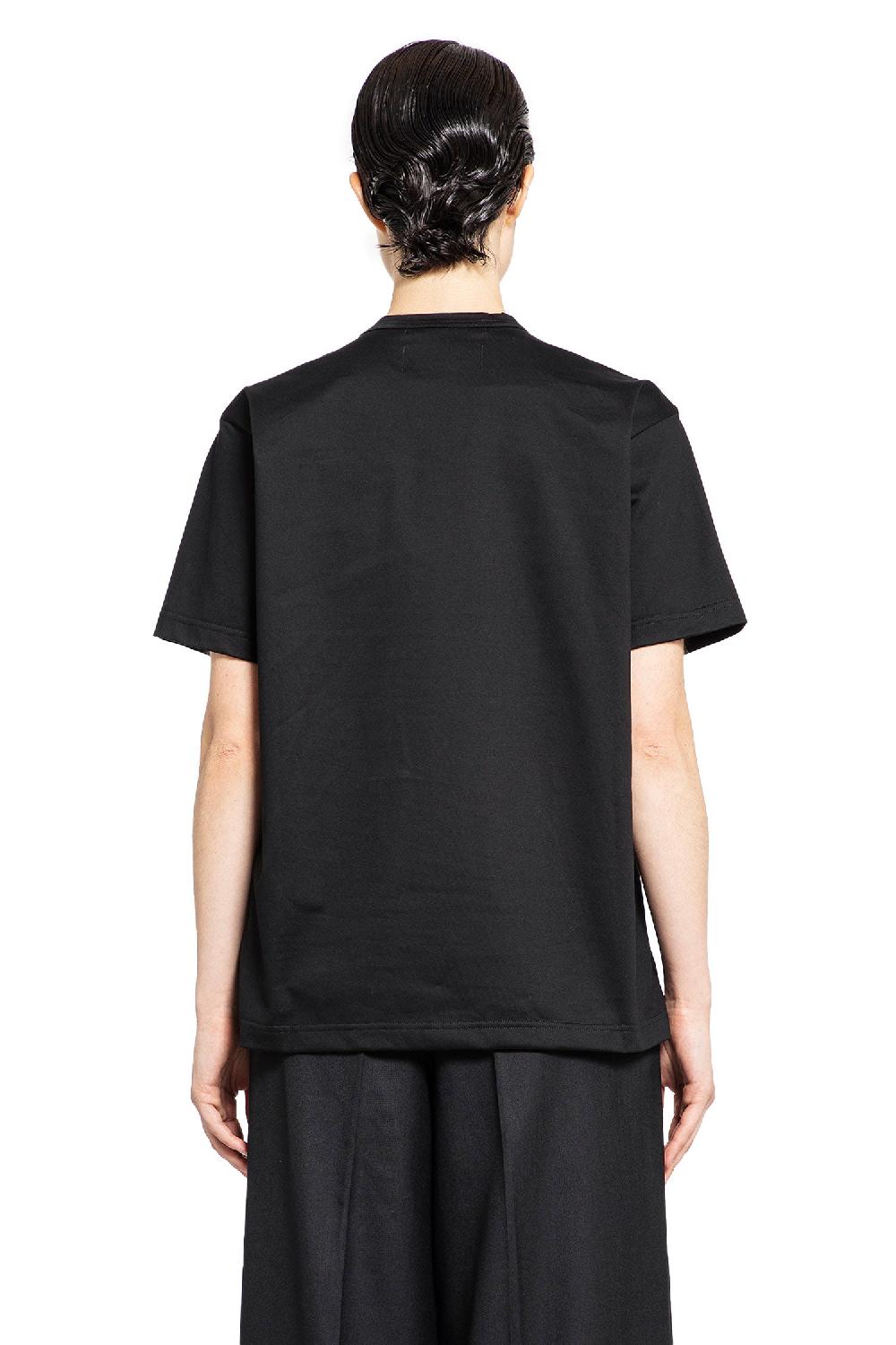 Antonioli JUNYA WATANABE WOMAN BLACK T-SHIRTS & TANK TOPS