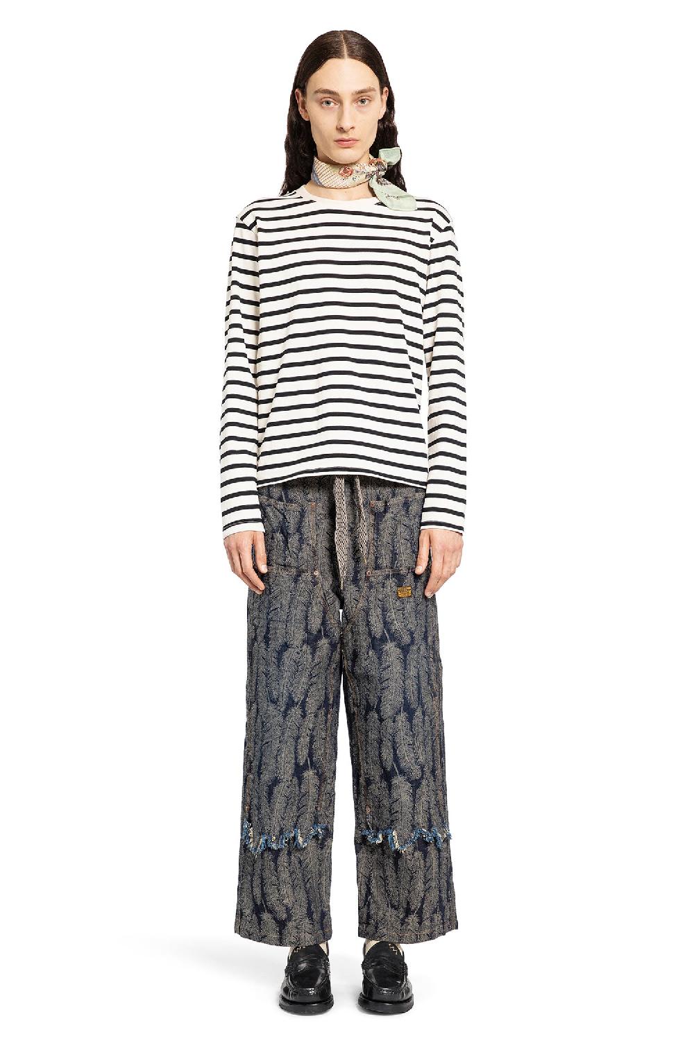 Antonioli KAPITAL MAN BLACK&WHITE T-SHIRTS & TANK TOPS