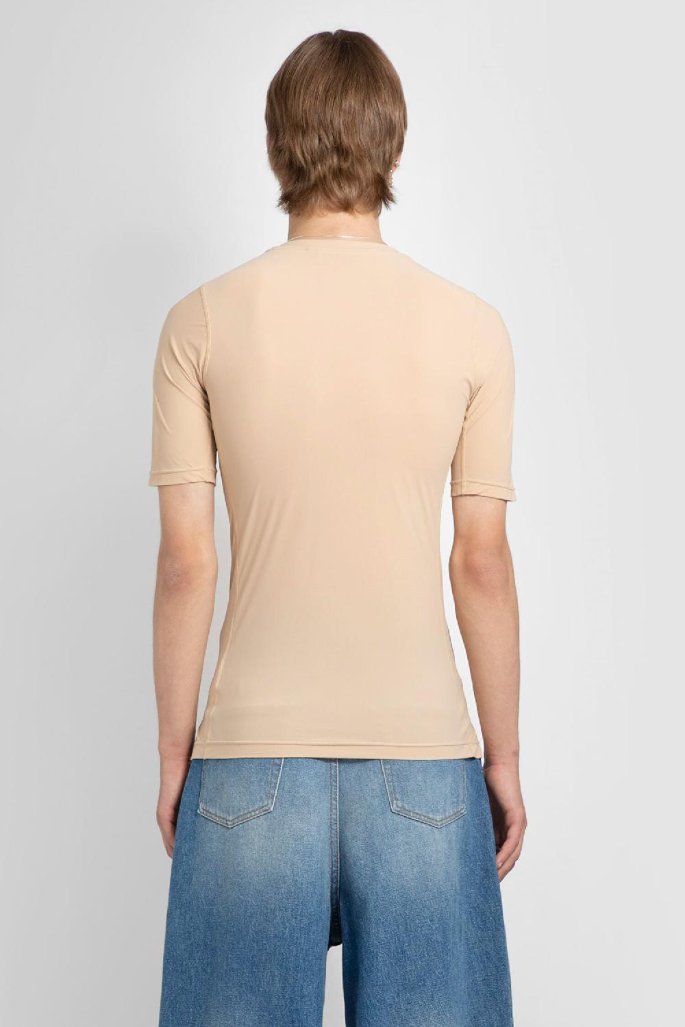 Antonioli KARMUEL YOUNG MAN BEIGE T-SHIRTS & TANK TOPS