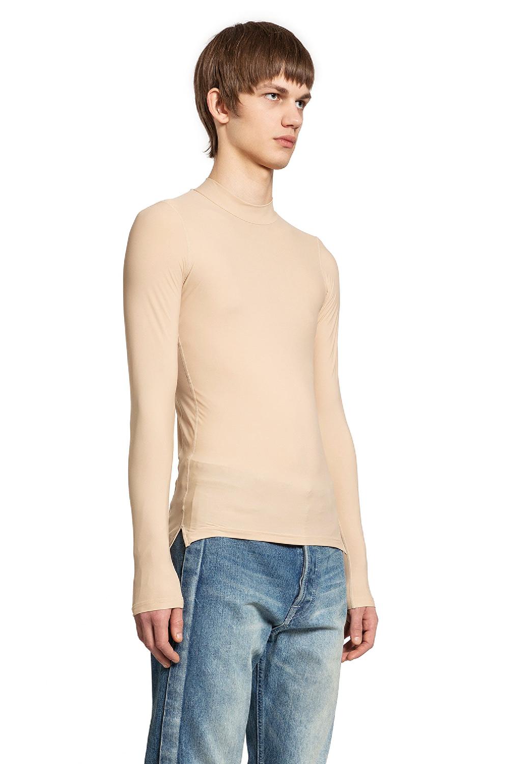 Antonioli KARMUEL YOUNG MAN BEIGE T-SHIRTS & TANK TOPS