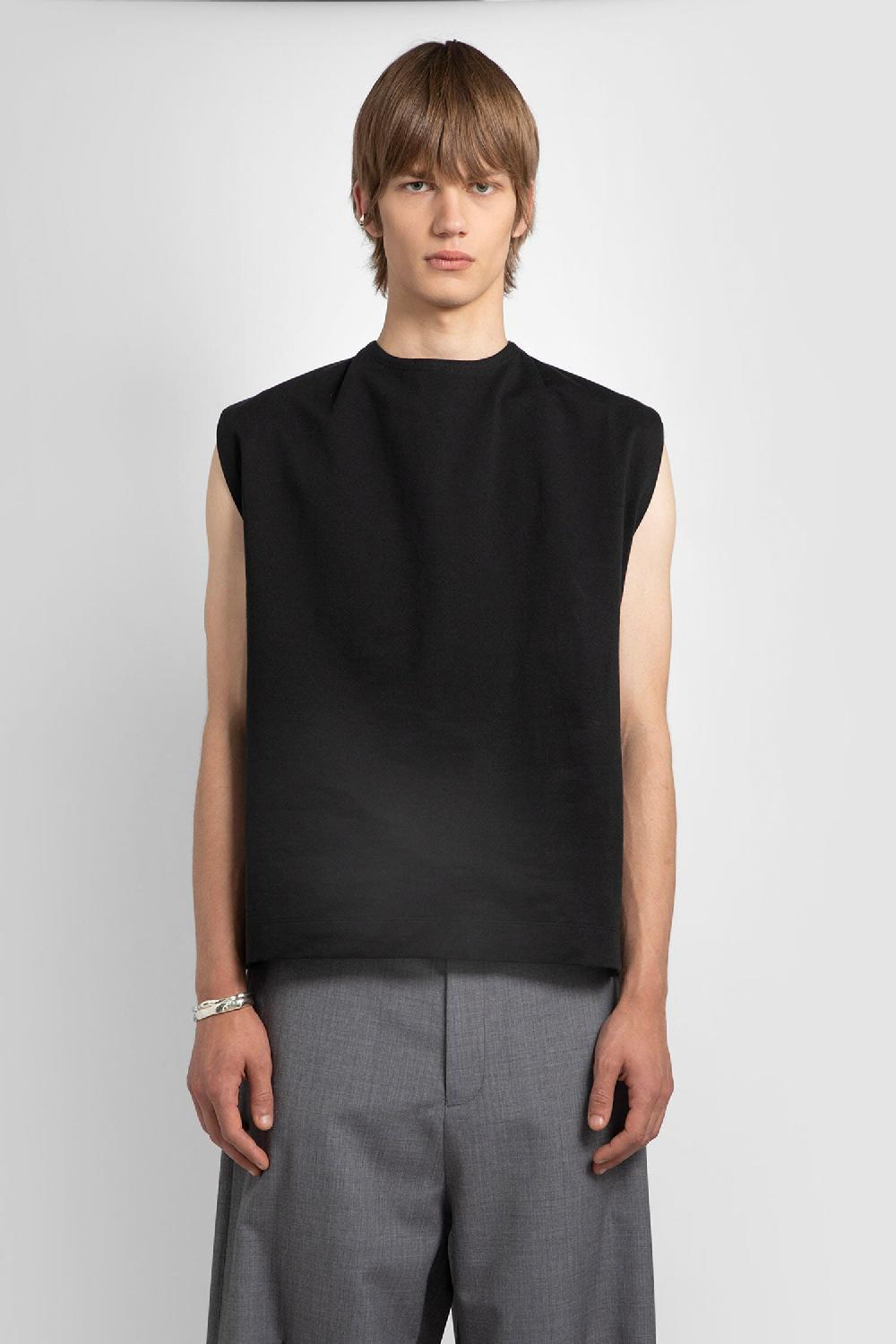 Antonioli KARMUEL YOUNG MAN BLACK T-SHIRTS & TANK TOPS