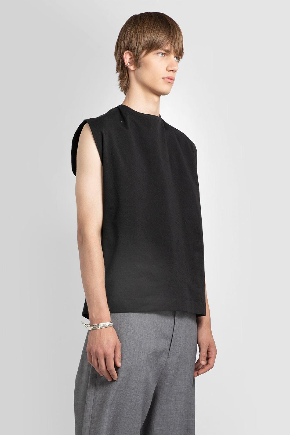 Antonioli KARMUEL YOUNG MAN BLACK T-SHIRTS & TANK TOPS