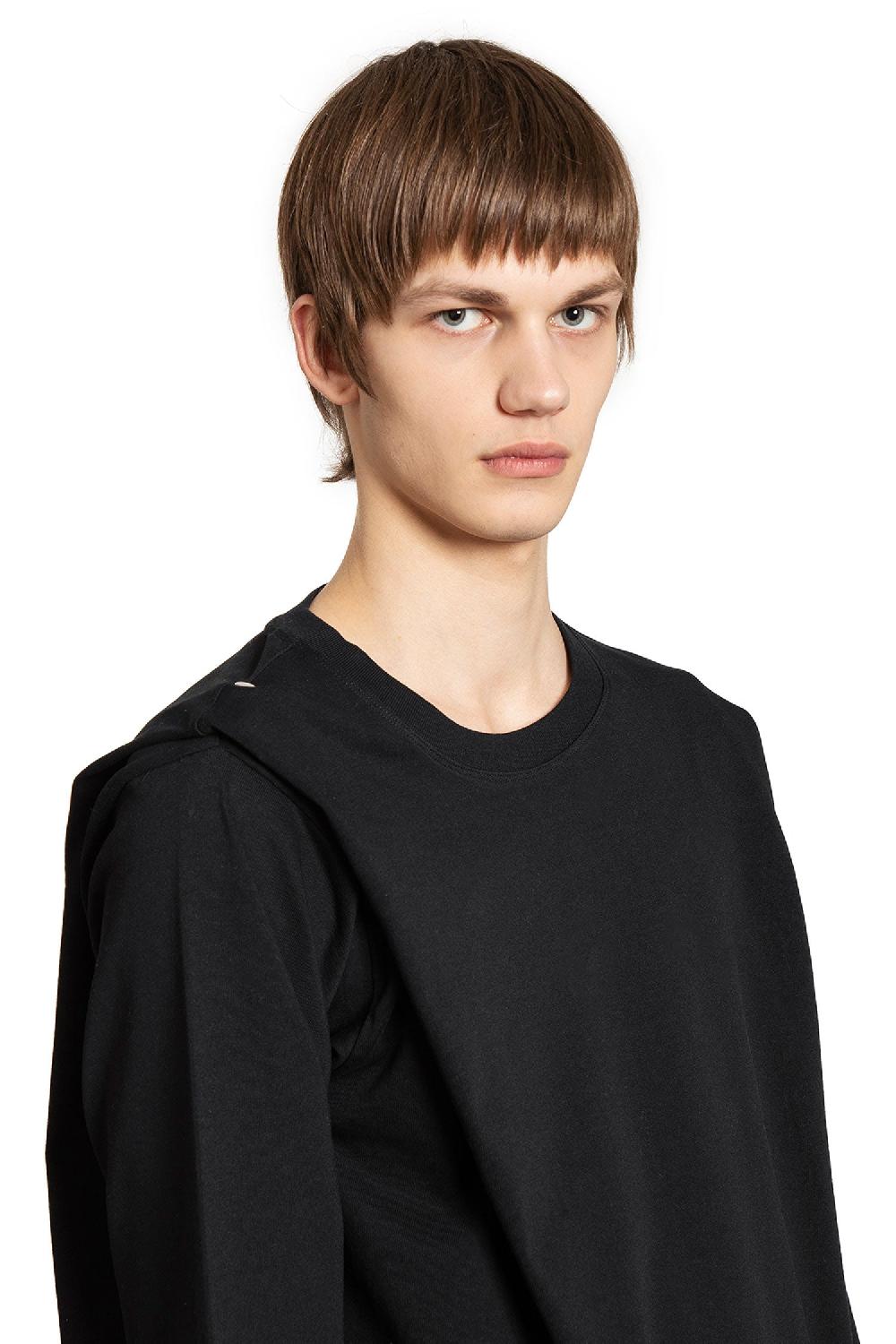 Antonioli KARMUEL YOUNG MAN BLACK T-SHIRTS & TANK TOPS