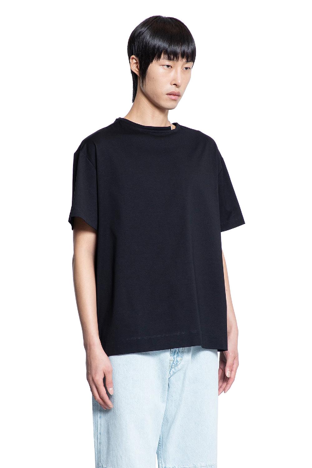 Antonioli KARMUEL YOUNG MAN BLACK T-SHIRTS & TANK TOPS