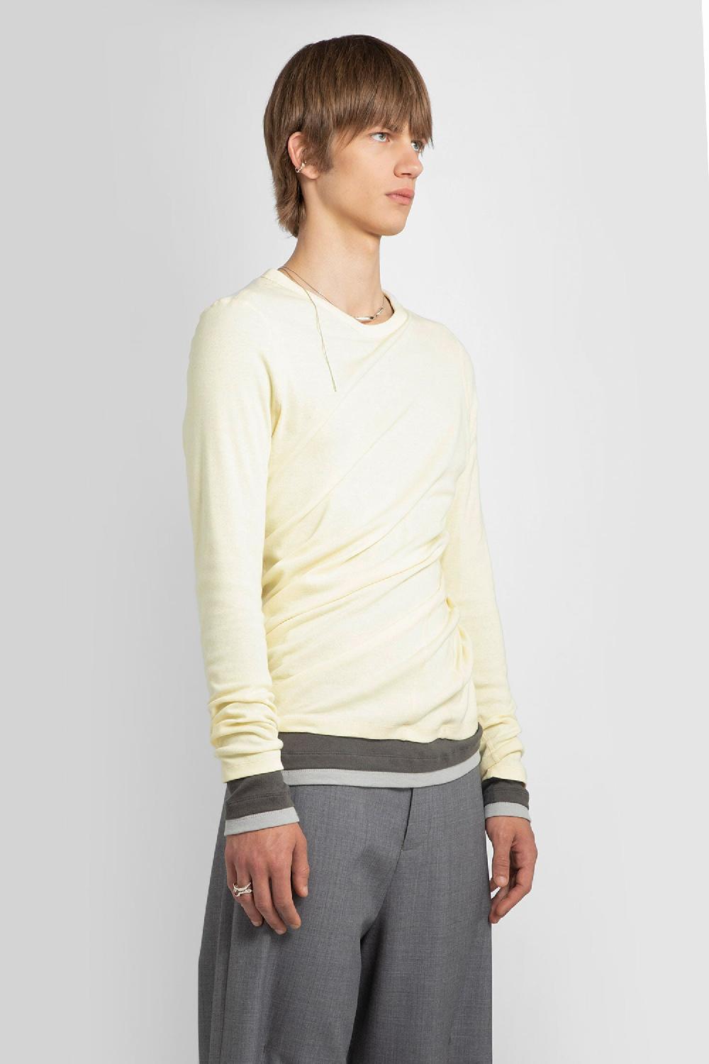 Antonioli KARMUEL YOUNG MAN YELLOW T-SHIRTS & TANK TOPS