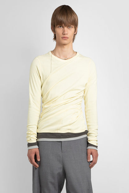 Antonioli KARMUEL YOUNG MAN YELLOW T-SHIRTS & TANK TOPS