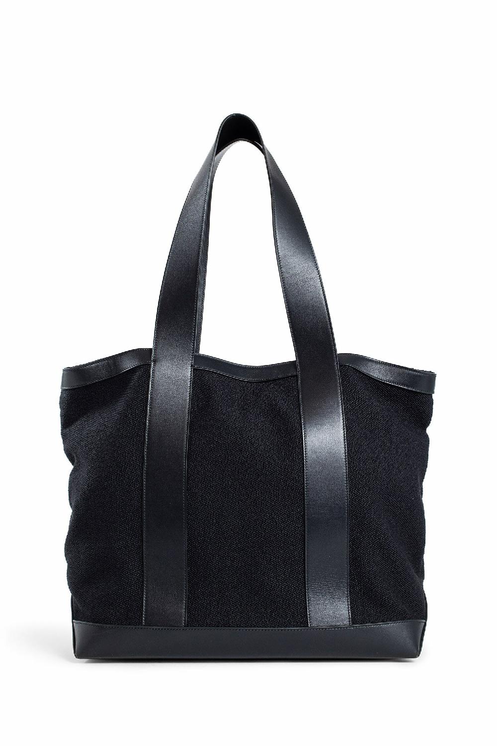 Antonioli KVADRAT/ RAF SIMONS UNISEX BLACK TOTE BAGS