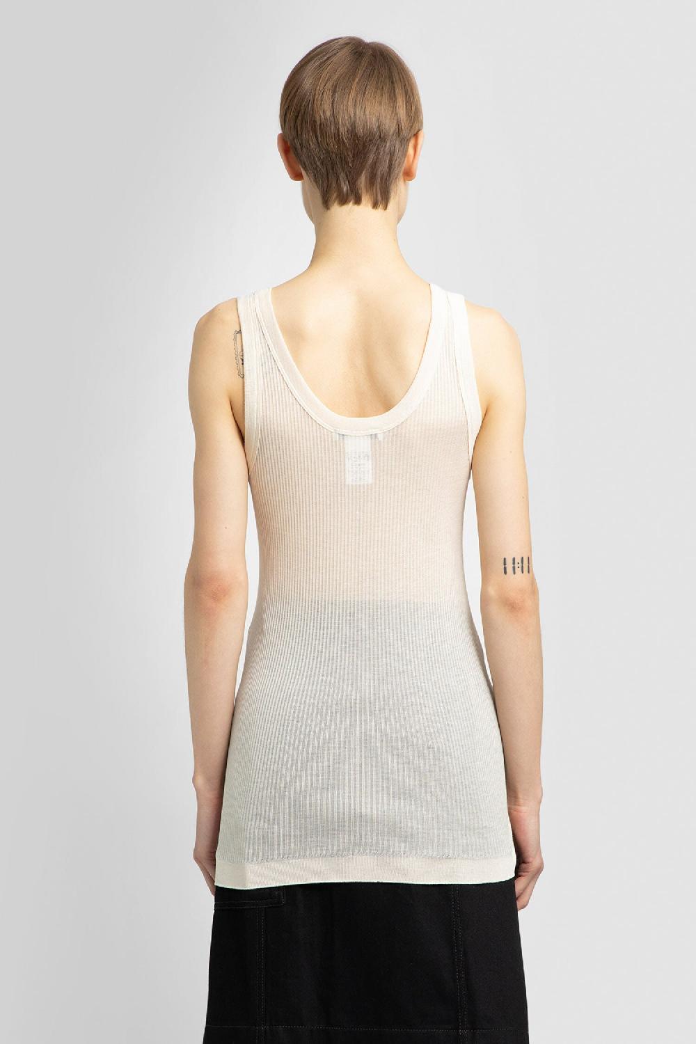 Antonioli LEMAIRE WOMAN OFF-WHITE T-SHIRTS & TANK TOPS