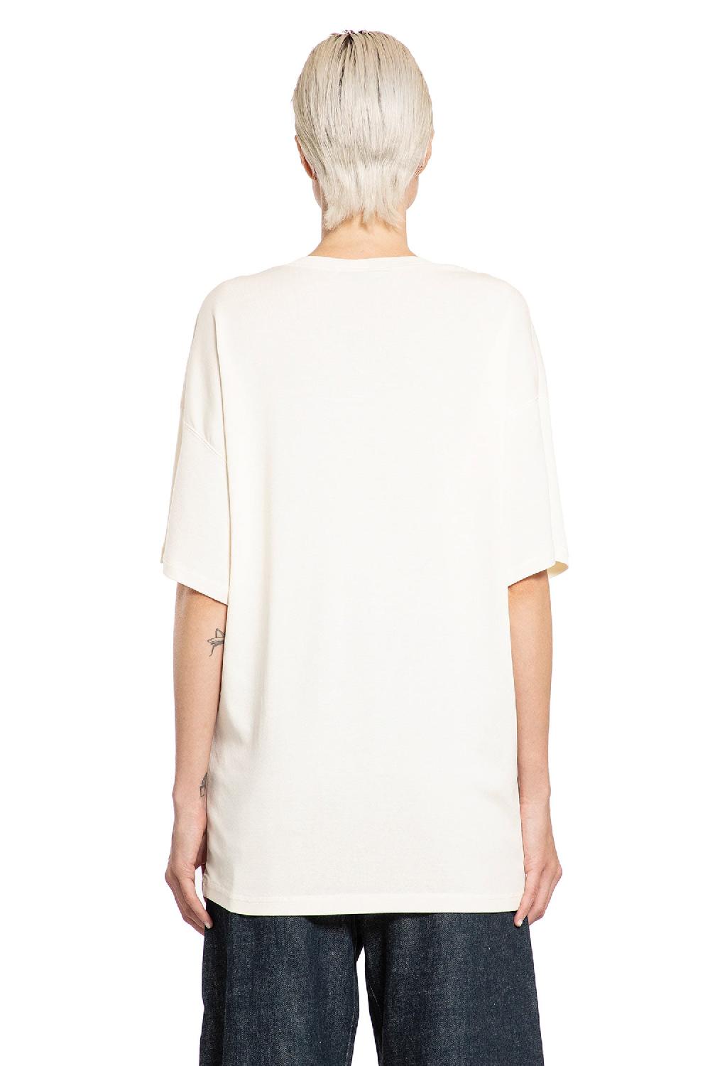 Antonioli LEMAIRE WOMAN OFF-WHITE T-SHIRTS & TANK TOPS