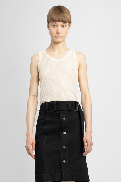 Antonioli LEMAIRE WOMAN OFF-WHITE T-SHIRTS & TANK TOPS