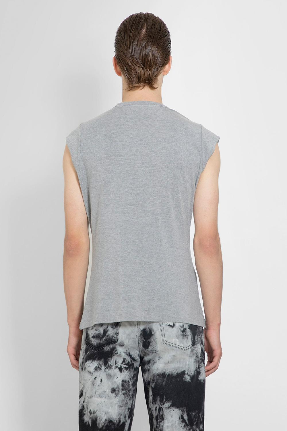 Antonioli LOUIS GABRIEL NOUCHI MAN GREY T-SHIRTS & TANK TOPS