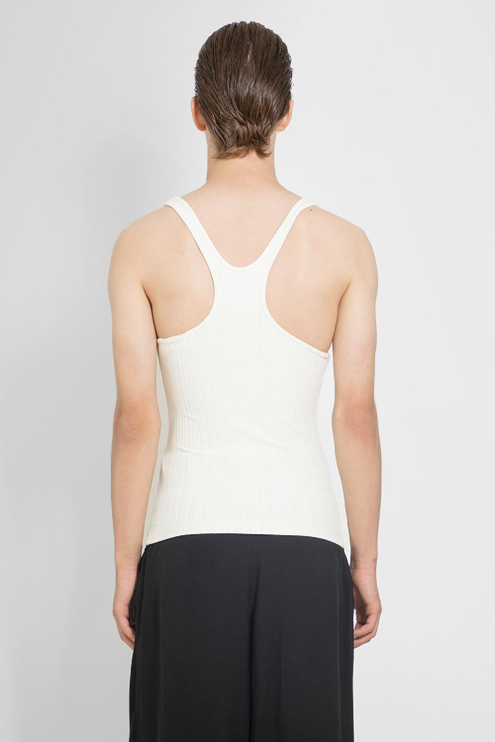 Antonioli LOUIS GABRIEL NOUCHI MAN OFF-WHITE T-SHIRTS & TANK TOPS