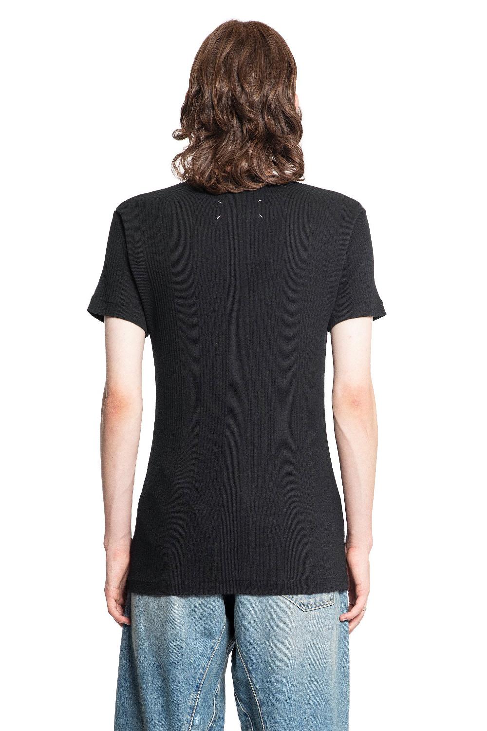 Antonioli MAISON MARGIELA MAN BLACK T-SHIRTS & TANK TOPS