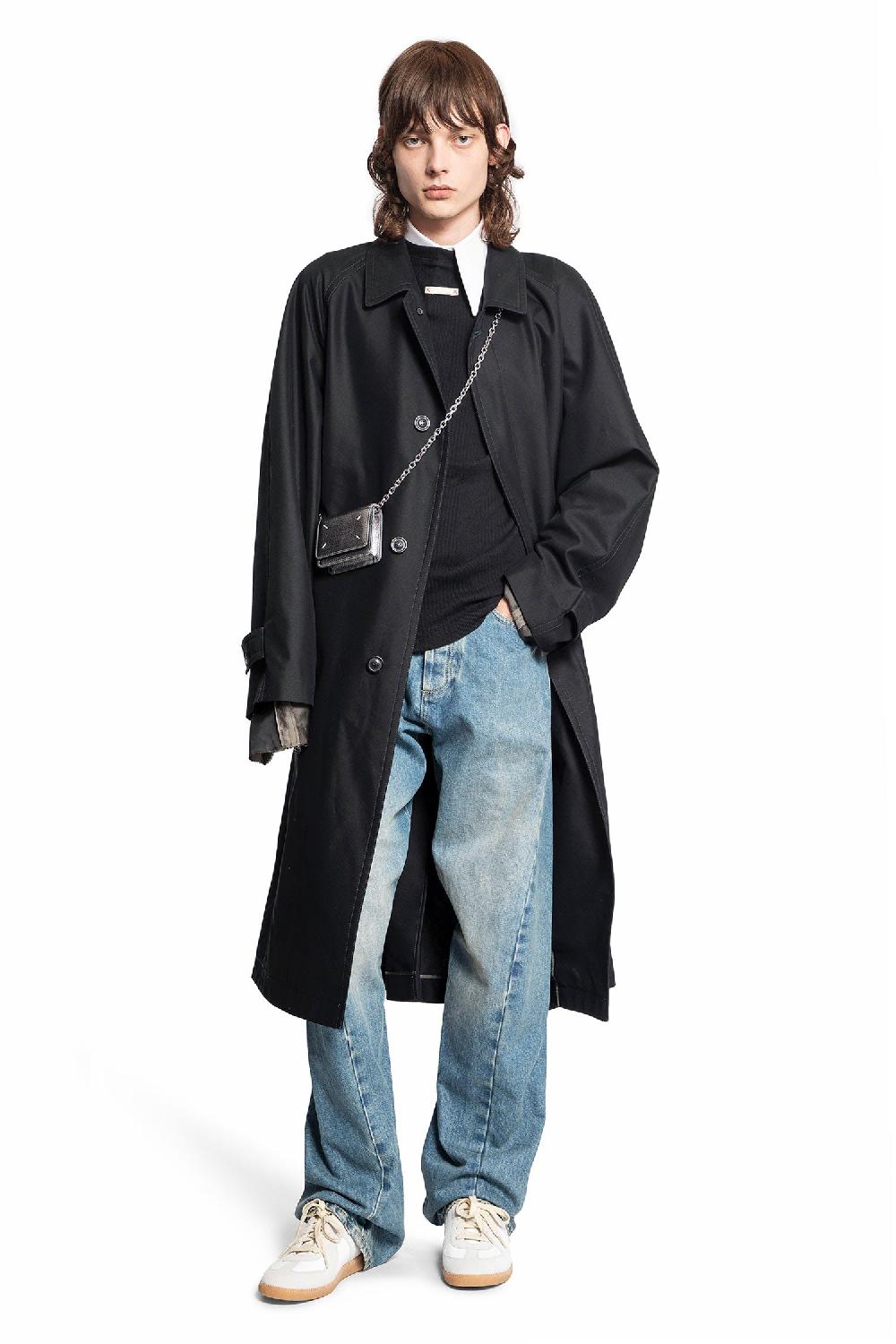 Antonioli MAISON MARGIELA MAN BLACK T-SHIRTS & TANK TOPS