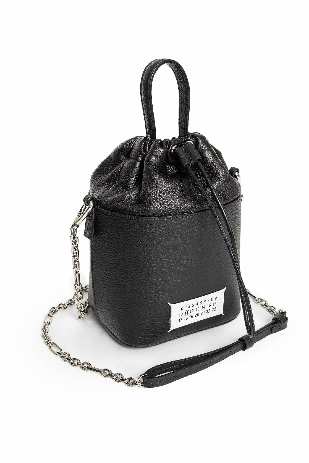 Antonioli MAISON MARGIELA WOMAN BLACK TOP HANDLE BAGS