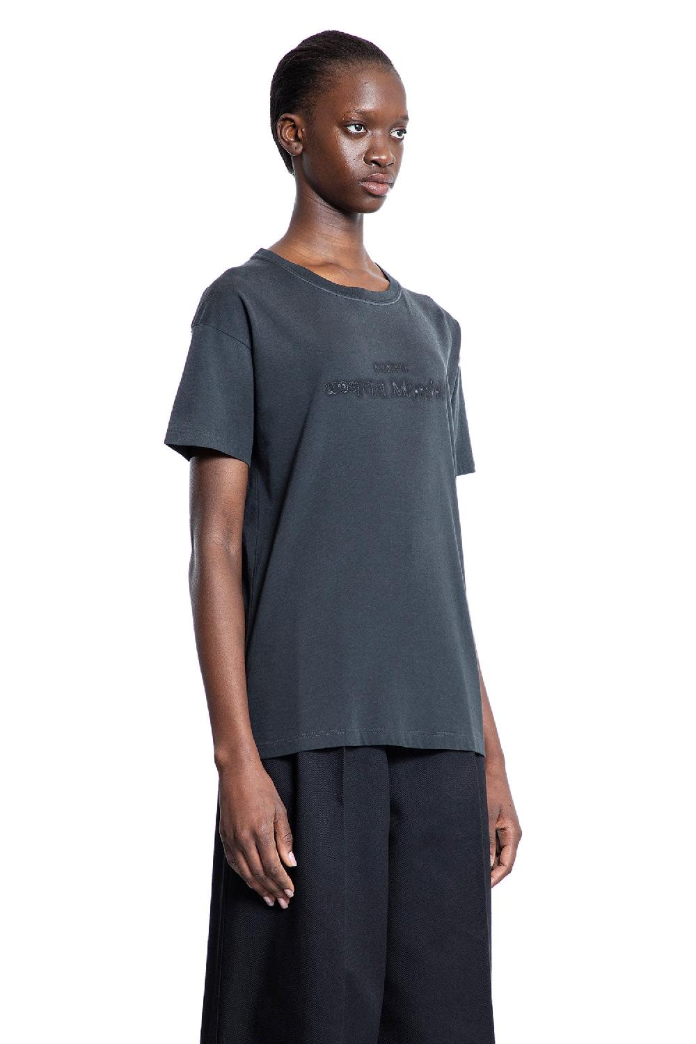 Antonioli MAISON MARGIELA WOMAN GREY T-SHIRTS & TANK TOPS