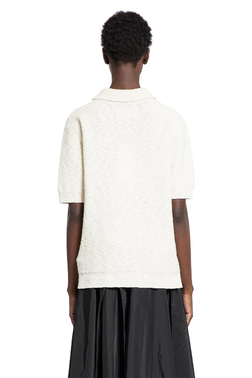 Antonioli MAISON MARGIELA WOMAN OFF-WHITE T-SHIRTS & TANK TOPS